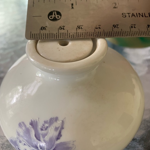 Porcelain Oil Lamp, Vintage 1984 - Picture 5 of 7